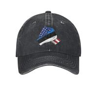 KWQDOZF Gorra de béisbol Vintage con la Bandera de Estonia y la Amistad Entre Estados Unidos y Estonia para Hombres y Mujeres.