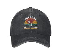 KWQDOZF Gorra de béisbol Vintage Lavada para apoyar a tu Trabajador Postal Local, para Hombre y Mujer, clásica, Ajustable, de algodón