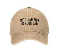 KWQDOZF Gorra Mi Otro Viaje es tu papá para Hombres y Mujeres