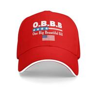 KWQDOZF Gorra One Big Beautiful Bill. Apoyo la Ley One Big Beautiful Bill. Gorra Obbb para Hombre y Mujer, Color Negro, P10.