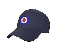 KWQDOZF Gorra Redonda de la Royal Air Force de la RAF británica, Gorra de béisbol para Exteriores