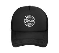 KWQDOZF Jesucristo Cristiano El Camino La Verdad La Vida Gorra de béisbol de Malla para Mujeres y Hombres