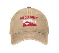 KWQDOZF Nu DET Nuuk Ahora es Suficiente Hacer Que Estados Unidos se Vaya Greenlandhat GreenlandSale Gorra de algodón