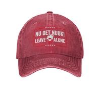 KWQDOZF Nu DET Nuuk Ahora es Suficiente Hacer Que Estados Unidos se Vaya Greenlandhat GreenlandSale Gorra de algodón
