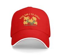 KWQDOZF ¿Quién Soy yo para juzgar al Papa Francisco? Gorras de béisbol para Hombres y Mujeres