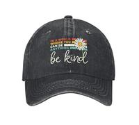 KWQDOZF Sé Amable en un Mundo Donde Puedes ser Cualquier Cosa. Sombreros de Golf de Diversidad, equidad e inclusión.