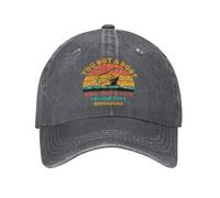 KWQDOZF Tienes un Perro, Bueno, eso es Lindo. Crío pequeños Dinosaurios. Gorra de béisbol Lavada Vintage para Hombres y Mujeres, clás
