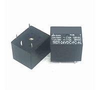 KWQNPHTRN 10 Uds relé T73 YX202-S-112DM 12VDC YX202-S-112DM-24VCD YX202 S 112DM 12V 24VDC un Juego de relé Normalmente Abierto 15A 4 Pines(10PCS 24V)