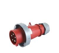 KWQNPHTRN Conector de enchufe industrial expuesto y oculto para móvil, enchufe oblicuo, enchufe recto, centro de datos, fábrica de iluminación de escenario (5P 32A IP676H)