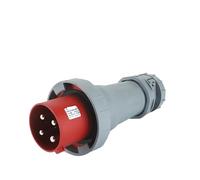 KWQNPHTRN Conector de enchufe industrial expuesto y oculto para móvil, enchufe oblicuo, enchufe recto, centro de datos, fábrica de iluminación de escenario (4P 125A IP67 6H)