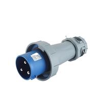 KWQNPHTRN Conector de enchufe industrial expuesto y oculto para móvil, enchufe oblicuo, enchufe recto, centro de datos, fábrica de iluminación de escenario (3P 63A IP67 6H)