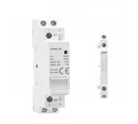 KWQNPHTRN Contactor CA Modular doméstico CA 220 V 2P 16 A 20 A 25 A 1 NO 1 NC 2 NO 2 NC 1 NO 1 NC Contactor Auxiliar
