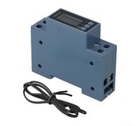 KWS-303 Medidor de energía de CA monofásico montado en riel DIN - Voltaje y corriente de 40 A con pantalla TFT a color de 0.96 pulgadas, medición real de 8 parámetros