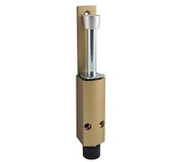 KWS - Tope para puerta, tope para puerta, hub 60 mm, aluminio, 1 pieza, Plata, 122202, 122204