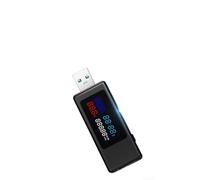 KWS V30 - Probador USB a color, soporta múltiples protocolos de carga rápida, incluyendo .0 y, voltímetro amperímetro medidor de potencia (negro)