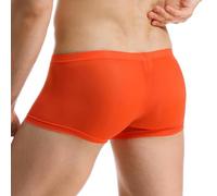 KWTF Ropa Interior de Seda de Hielo para Hombre, Calzoncillos Boxer Sexis sin Costuras, Calzoncillos, Boxers ultrafinos de Bikini