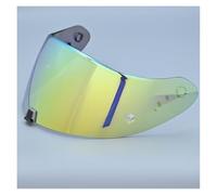 KWTN Motocicleta Lente de visera for casco adecuada for protección de motocicletas for Scorpion for Carbon for 1400 R1 for EXO for 520/391 for KDF-16-1 Conduzca con seguridad(Dark Gold)