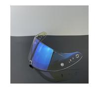KWTN Motocicleta Lente de visera for casco de motocicleta KDF-16-1, Scorpion, Exo 1400, Carbon, R1, Air, EXO 520, accesorios completos for protección contra el viento.(Revo Blue)