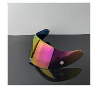 KWTN Motocicleta Lente de visera for casco de motocicleta KDF-16-1, Scorpion, Exo 1400, Carbon, R1, Air, EXO 520, accesorios completos for protección contra el viento.(Pink Gold)