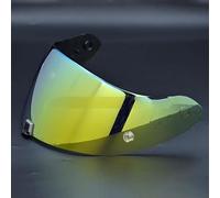 KWTN Motocicleta Lente de visera for casco de motocicleta KDF-16-1, visera for Scorpion, Exo 1400 Carbon, R1, Air, EXO520, EXO391, accesorios de repuesto(Gold)