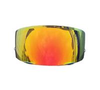 KWTN Motocicleta Lentes de visera for casco, protectores HJ33 for HJC I90, protector solar alta resistencia, accesorios for (solo for uso diario)(Revo Deep Red-day Use Only)
