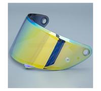 KWTN Motocicleta Lentes for cascos de motocicleta, visera parasol for HJC, RPHA1N y HJ-35. Conduzca con seguridad.(Deep Gold)