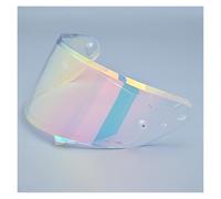 KWTN Motocicleta Lentes for cascos de motocicleta, visera parasol for HJC, RPHA1N y HJ-35. Conduzca con seguridad.(Revo Red)