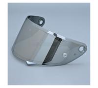 KWTN Motocicleta Lentes for cascos de motocicleta, visera parasol for HJC, RPHA1N y HJ-35. Conduzca con seguridad.(Silver)