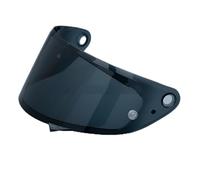 KWTN Motocicleta Lentes for cascos de motocicleta, visera parasol for HJC, RPHA1N y HJ-35. Conduzca con seguridad.(Dark Black)