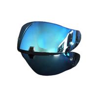 KWTN Motocicleta Visera de casco for Scorpion for Exo1400 Carbon for R1 for Air for EXO520 for KDF-16-1 Lente de casco Conduzca con seguridad(Blu)