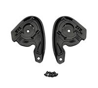 KWTN Motocicleta Visera de repuesto HJ-34P for casco HJC C10. Protector UV for motocicleta compatible con (transparente)(Visor Base)