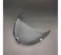 KWTN Motocicleta Visera for casco de motocicleta compatible con lentes KDF-16-1, Scorpion, Exo 1400 Carbon, R1 Air, EXO 520 y accesorios completos.(Light Black)