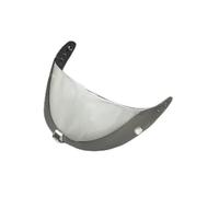 KWTN Motocicleta Visera for casco de motocicleta compatible con lentes KDF-16-1, Scorpion, Exo 1400 Carbon, R1 Air, EXO 520 y accesorios completos.(Silver)