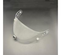 KWTN Motocicleta Visera for casco de motocicleta compatible con lentes KDF-16-1, Scorpion, Exo 1400 Carbon, R1 Air, EXO 520 y accesorios completos.(Clear)