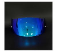 KWTN Motocicleta Visera for casco de motocicleta, gafas protectoras, accesorios integrales for AGV, K5, K5S, K5-S, K3SV, K1, K1S, Compact ST Moto Drive Safely(Revo dark blue)