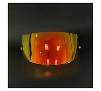 KWTN Motocicleta Visera for casco de motocicleta, gafas protectoras, accesorios integrales for AGV, K5, K5S, K5-S, K3SV, K1, K1S, Compact ST Moto Drive Safely(Red gold)