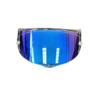 KWTN Motocicleta Visera for casco integral de motocicleta, estuche for lentes, parabrisas for AGV, Pista, GP, R, RR, Corsa, R, Corsa, RR, RACE3 Conduzca con seguridad(Revo blue)