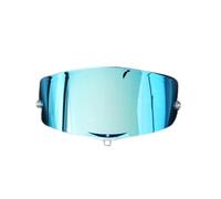 KWTN Motocicleta Visera for casco integral de motocicleta, estuche for lentes, parabrisas for AGV, Pista, GP, R, RR, Corsa, R, Corsa, RR, RACE3 Conduzca con seguridad(Ice blue)