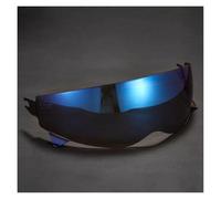 KWTN Motocicleta Visera for casco Scorpion EXO Combat Covert-X Capacetes, protector solar, parabrisas, accesorios for cascos de moto (azul)(Revo Dark Blue)