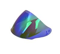 KWTN Motocicleta Viseras for casco de motocicleta for cascos LS2 OF608 Face Sheild Casque Moto Homologué(Té)(Rainbow)