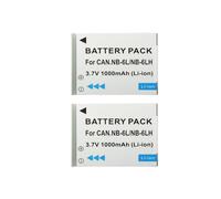 KWTOUL 2 baterías NB-6L NB-6LH compatibles con Canon PowerShot SX540 HS SX530 HS SX520 HS SX510 HS SX500 HS SX170 is SX700 HS SX710 HS SX610 HS SX600 HS S120 D20 D30 S90