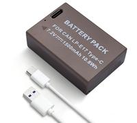 KWTOUL Batería de Repuesto LP-E17 Recargable por Type-C Compatible con