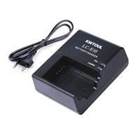 KWTOUL Cargador de batería de Repuesto LC-E10, Cargador Compatible con Canon EOS Rebel T7, T6, T5, T3, T100, 4000D, 3000D, 2000D, 1500D, 1300D, 1200D, 1100D cámaras (no para T3i T5i T6i T6s T7i)