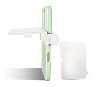 KWTOUL Clip reflectante de espejo, lentes de efecto espejo ajustable, kit de clip de cámara para todos los teléfonos inteligentes, diseño de clip de cristal fácil de alta definición para viajes y