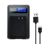 KWTOUL LP-E10 Cargador, Cargador con LCD Mostrar, Puerto de Carga USB, Compatible con Canon EOS Rebel T3 T5 T6 T7 EOS Kiss X50 X70 X80 EOS 1100D 1200D 1300D 1500D 2000D 3000D 4000D