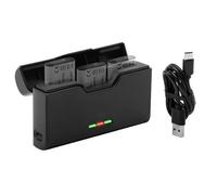 KWTOUL NP-BX1 Cargador de Batería de 3 Canales con Indicador de Energía, Compatible con Sony NP-BX1/M8 ZV-1 ZV-1 II Cyber-Shot DSC-HX80 HX90V HX95 HX99 RX1 RX1R II RX100 (II/III/IV/V/VA/VI/VII) FDR-X3