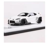 KWZGHOLJ Coches de colección Modelo Coche Miniatura Resina Estática para Toyota GT86 Rocket Bunny Escala 1:64 Decoración De Vehículo Recuerdo Coche a Escala Miniatura(White)