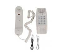KX TS970 Wired English Hanging Telephone Available for UK (UK Telephone Line with Random Color)White