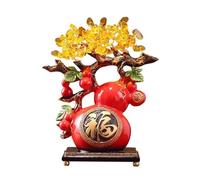 Kx9Lb8d Árbol del Dinero Árbol de Dinero Cristal, decoración for el hogar, esculturas Feng Shui for Escritorio árbol de Cristal