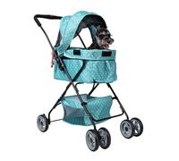 Kx9Lb8d Aseo para Mascotas Carro Plegable portátil for Mascotas, Carro for Perros y Gatos, Coche pequeño Separado Fuera de la Jaula for Cajas de Arena estándar(B)